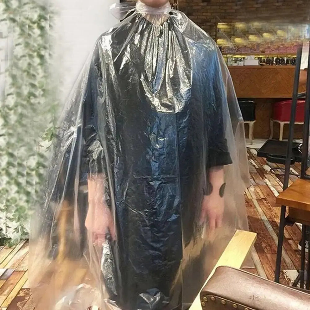 Household Anti-Staining Disposable Barbers Cape Hairdressing Apron Supplies