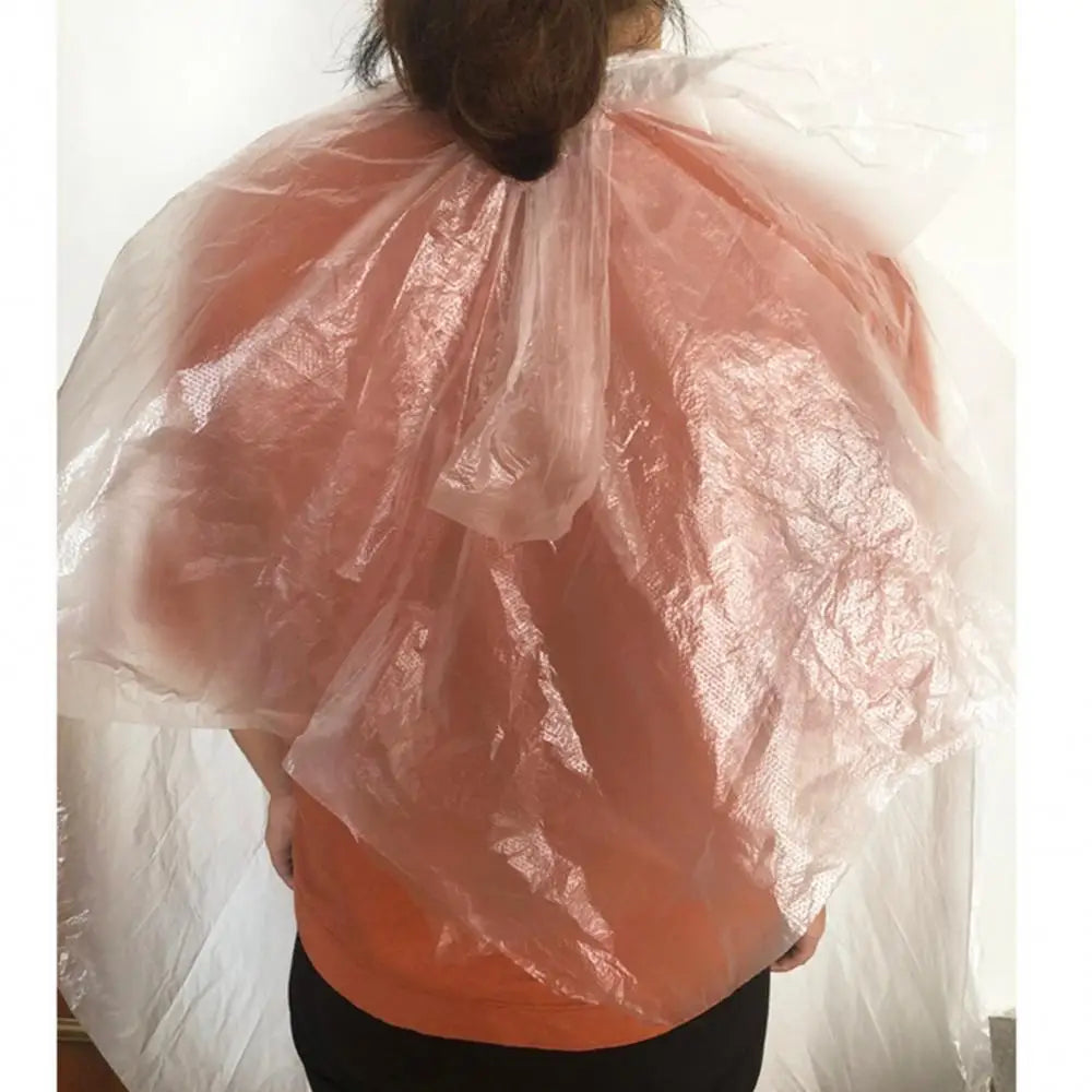 Household Anti-Staining Disposable Barbers Cape Hairdressing Apron Supplies