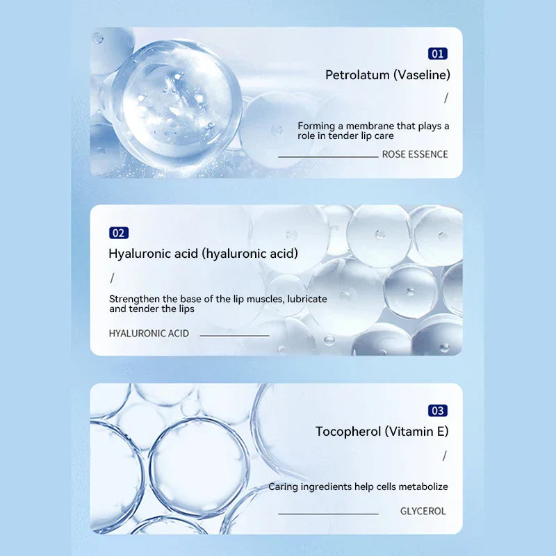 Hyaluronic Lip Balm Acid Remove Dark Whitening Moisturizing