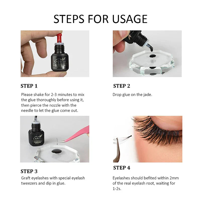 Iglue Lady Black Glue Eyelash False Extension Glue
