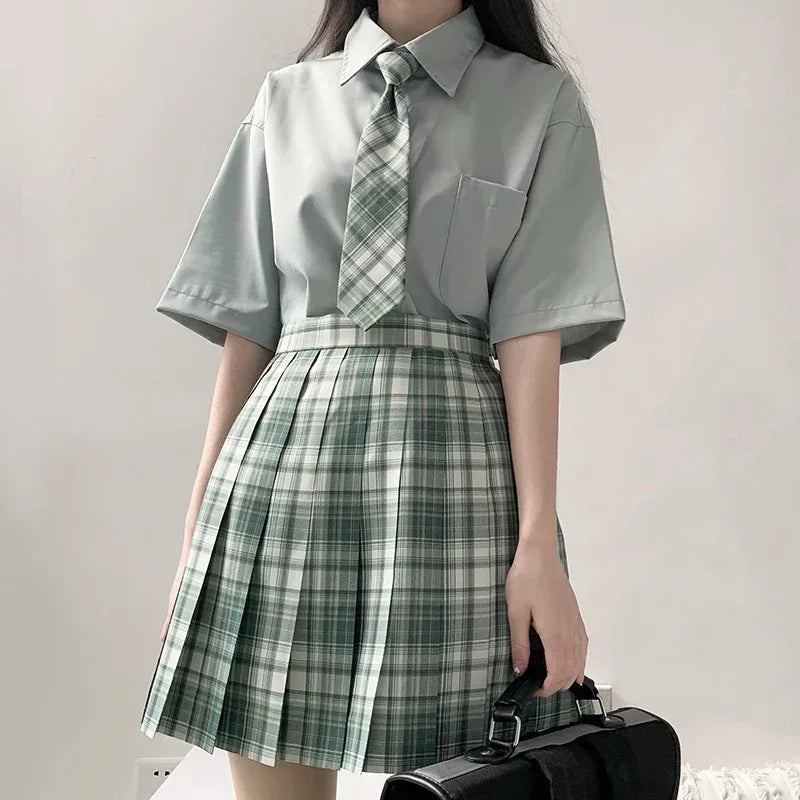 Japanese Jk Uniform Top Student Girls Shirt Women