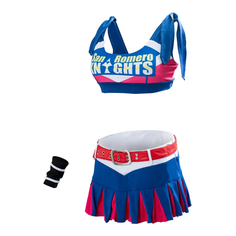 Juliet Starling Cosplay Costume Lolli Pop Chainsaw Anime