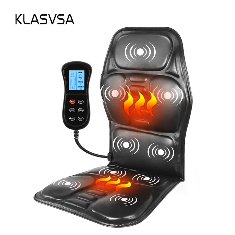 Klasvsa Electric Back Massager Massage Chair Cushion Heating