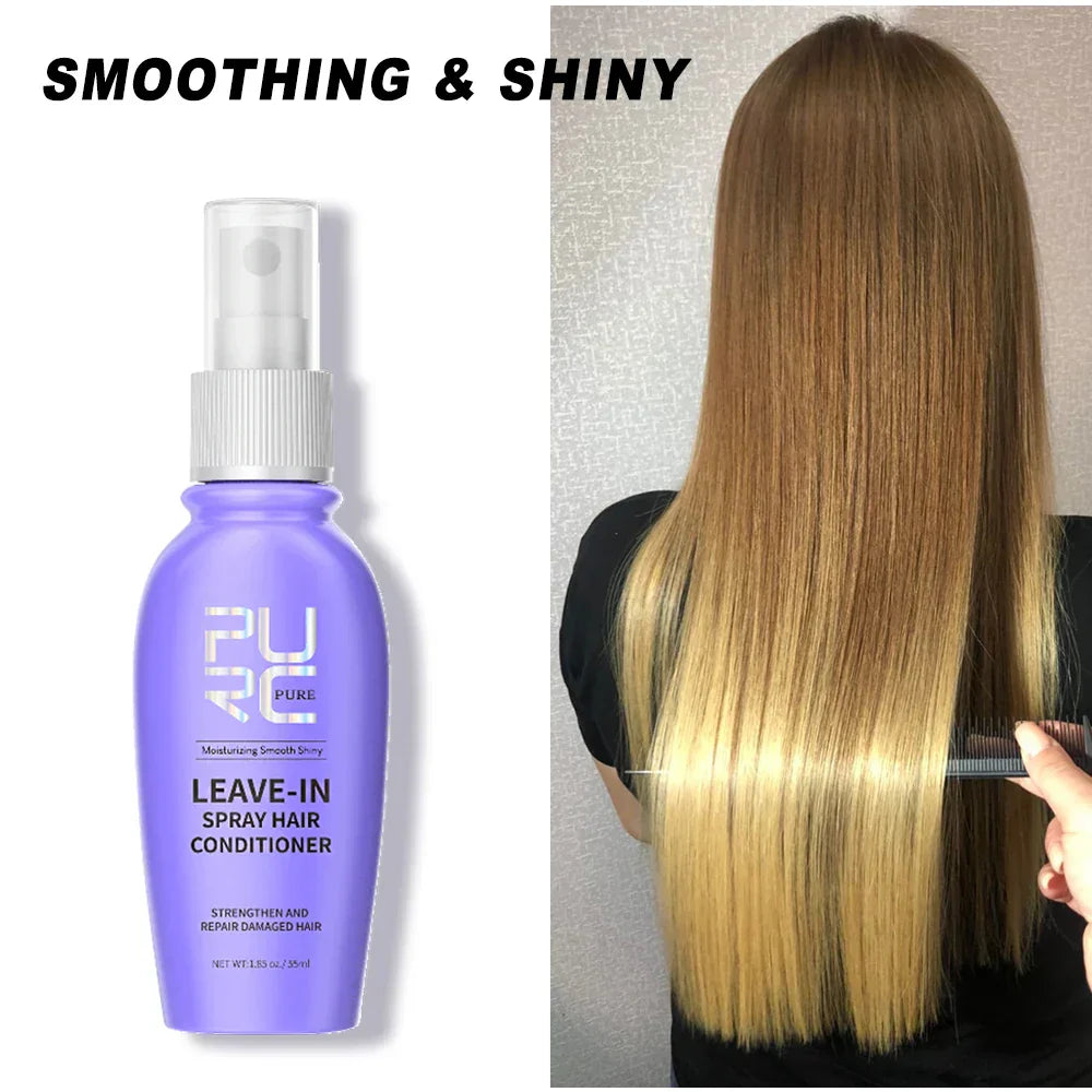Leave-In Conditioner Spray Coconut Oil Smoothing Frizz After-Shampoo