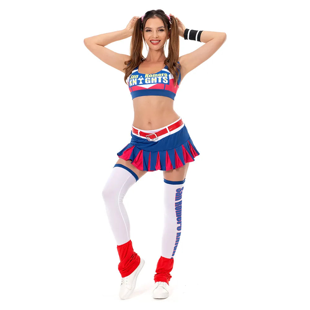 Lollipop Chainsaw Costume Juliet Starling Cosplay Costume Uniform