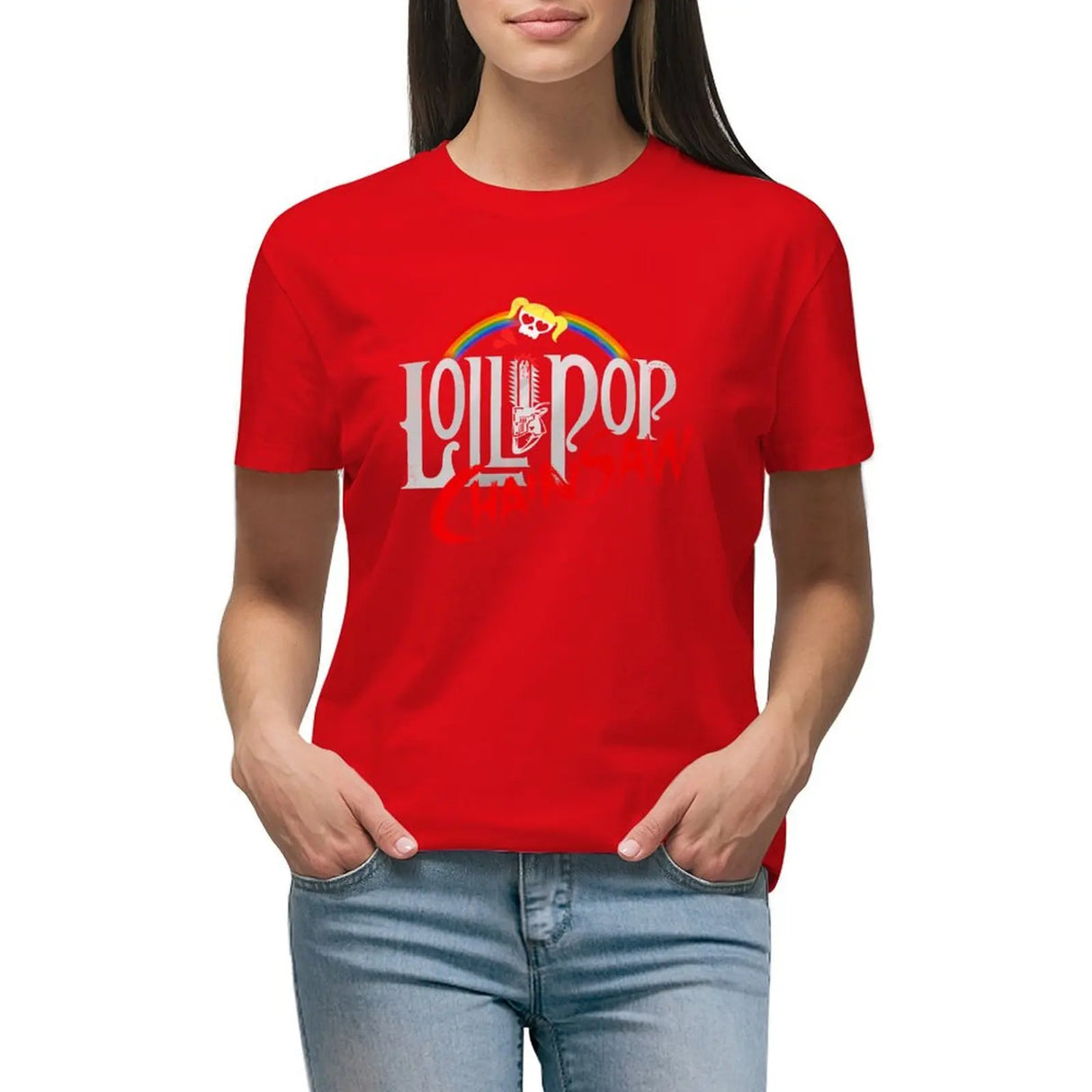 Lollipop Chainsaw T-Shirt Funny Vintage Clothes Women'S Clothing