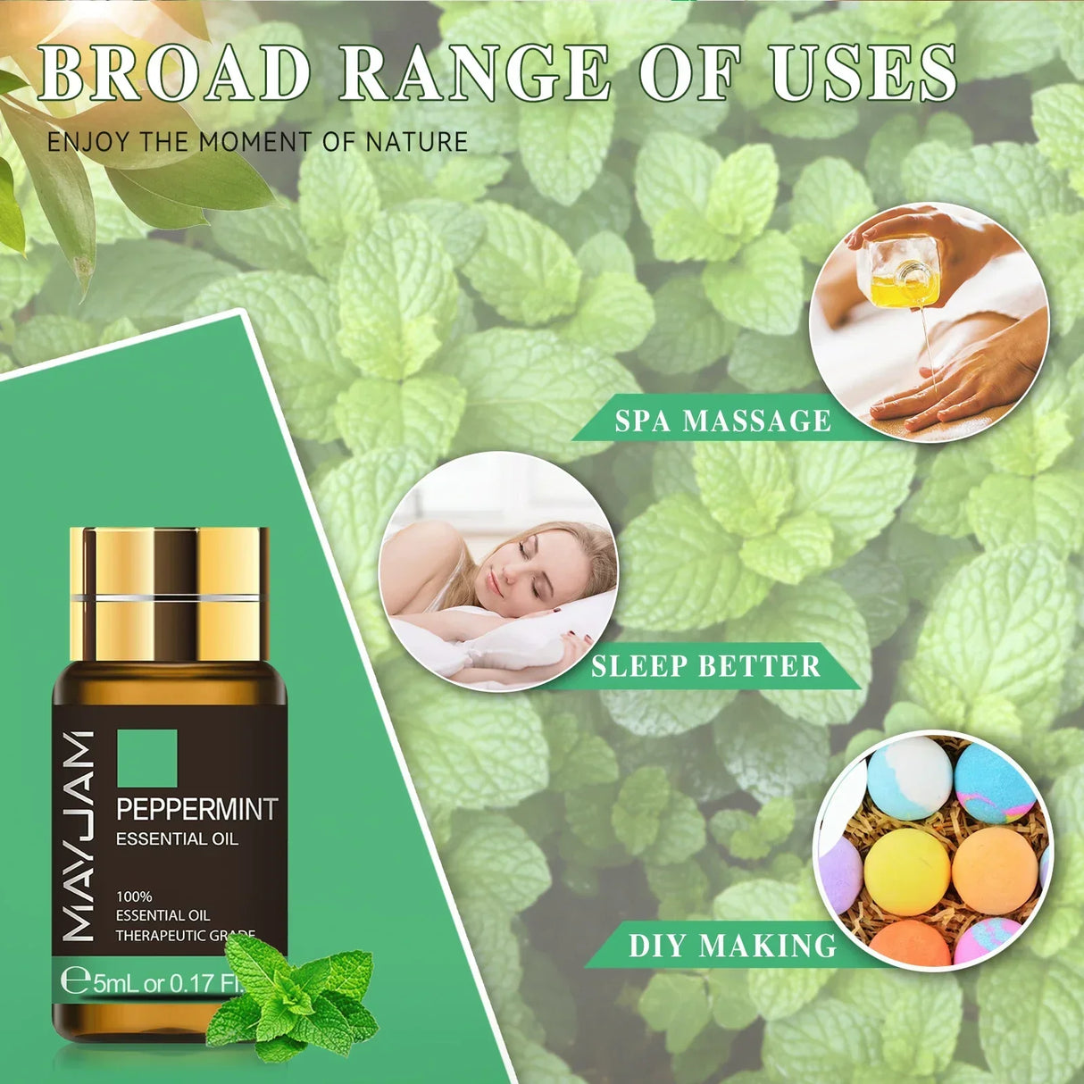 Mayjam Bottles Essential Oils For Humidifier