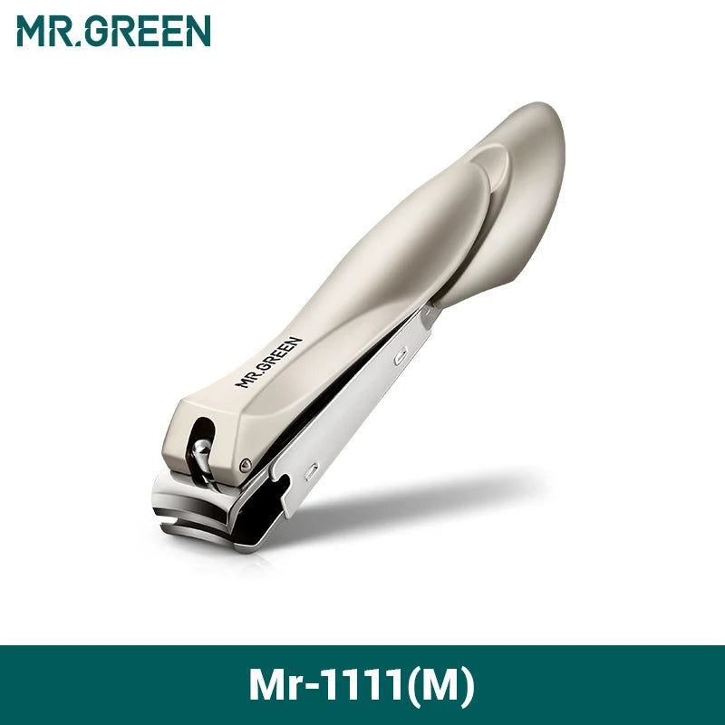 Mr.Green Nail Clippers Stainless Steel Anti Splash Fingernail