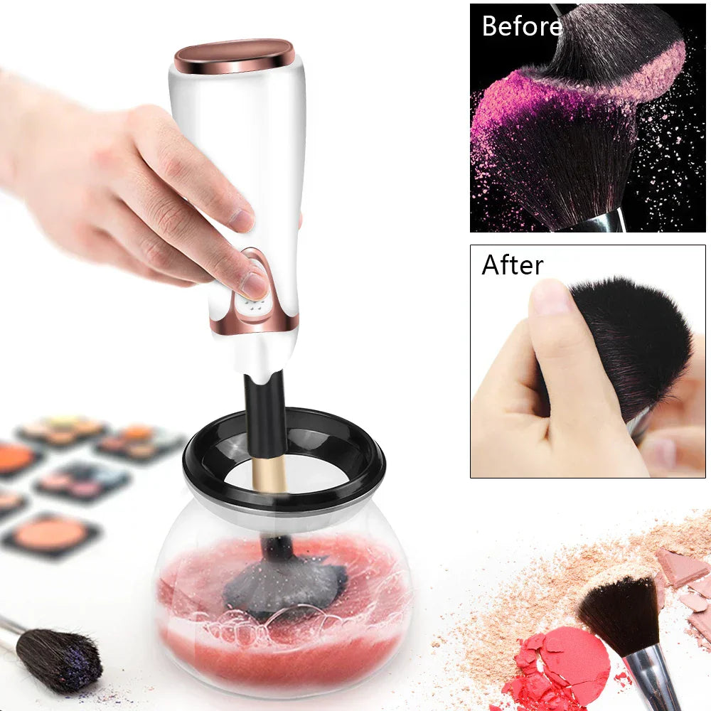 Makeup Brush Cleaner And Dryer Automatic Clean Make
