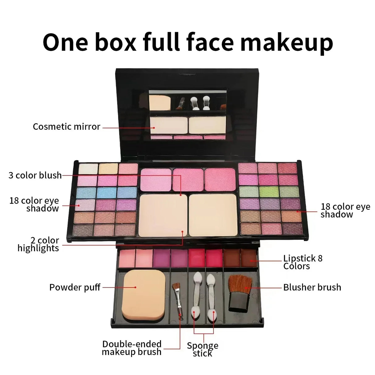 Makeup Gift For Women Full Kit All