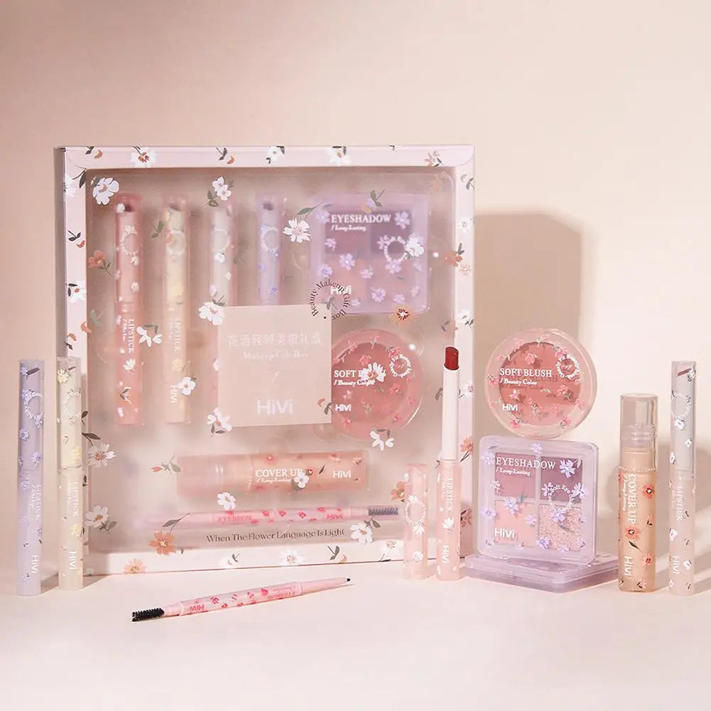 Makeup Sets Lip Gloss Angel Glitter Eyeshadow Palette