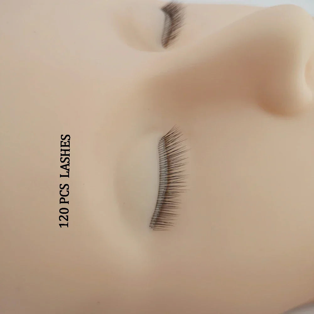 Mannequin Head Eyelash Extension Practice Makeup Accessories