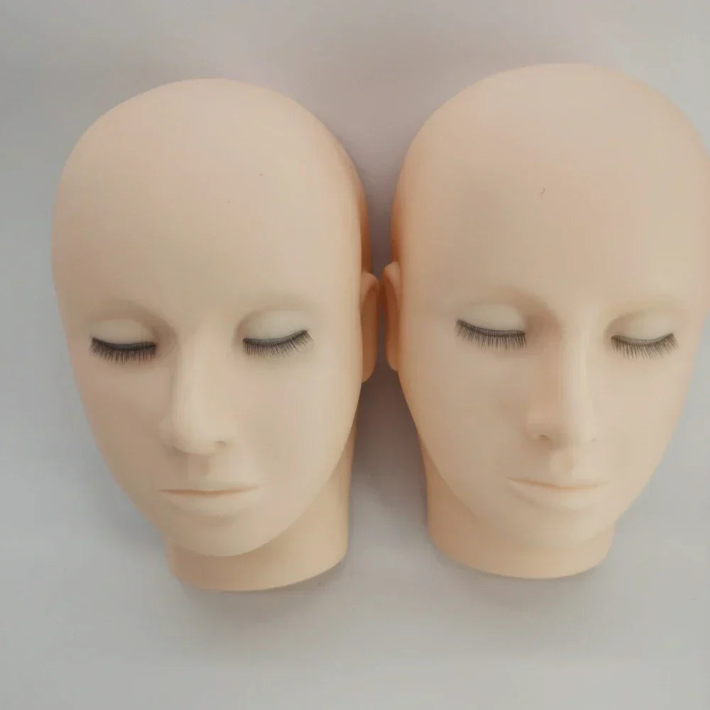 Mannequin Head Eyelash Extension Practice Makeup Accessories
