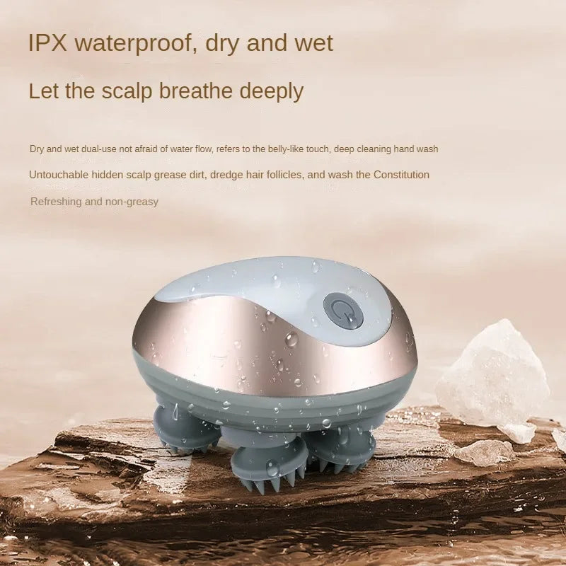Mini Head Massager Charging Scalp Headache Multifunctional Kneading