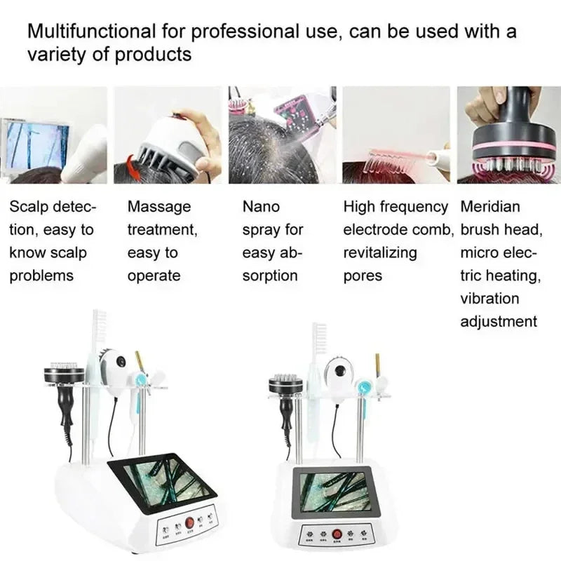 Multifunctional Scalp Care Instrument Nanometer Spray Hair Therapy
