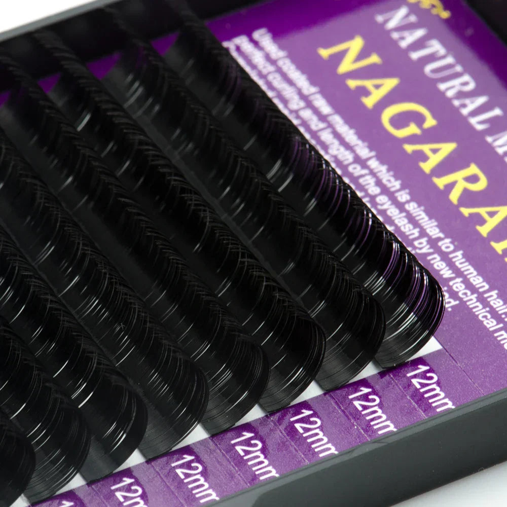 Nagaraku Bulk Purple One Length Mink Eyelash
