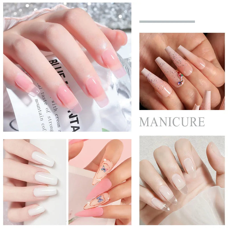 Nail Acrylic Powder And Liquid Monomer Nails Art