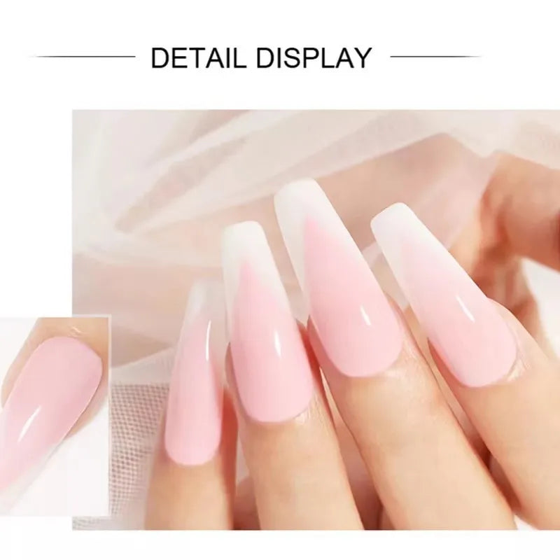 Nail Gel Set W Led Lamp Full Manicure