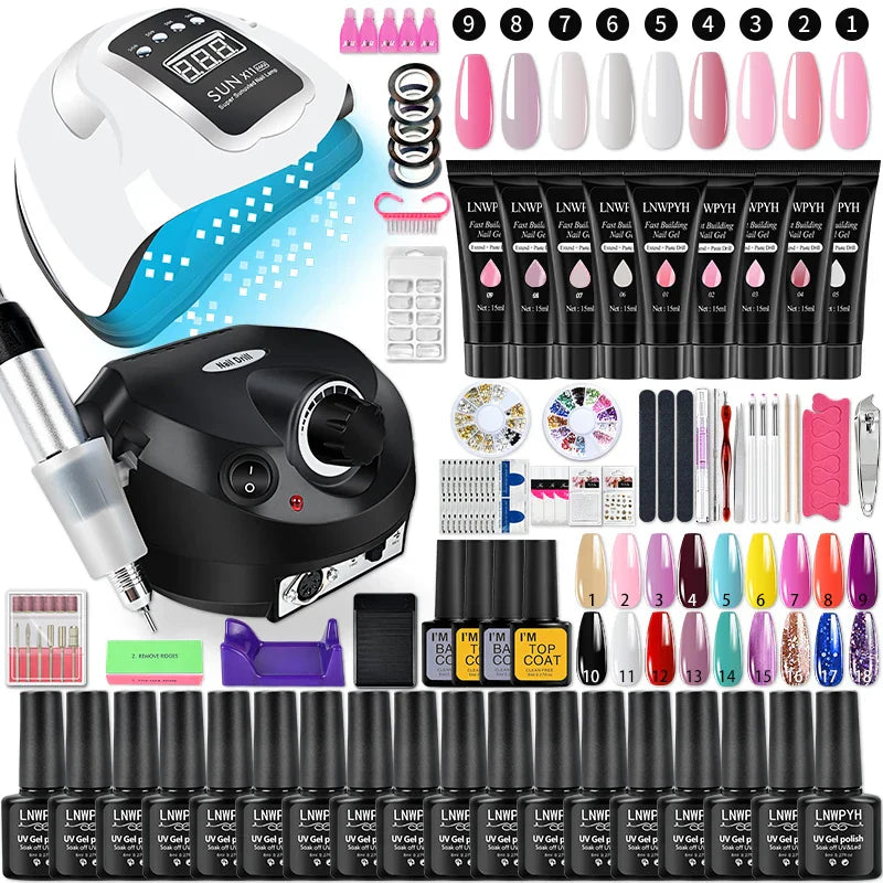 Nail Set Gel Nail Polish Set With Uv