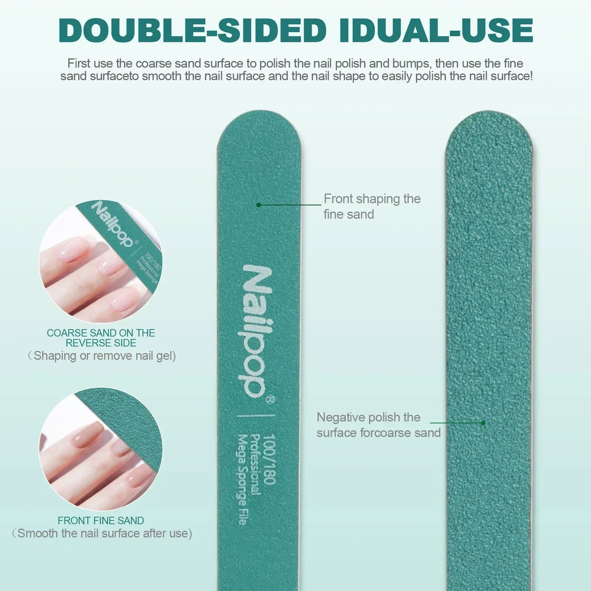 Nailpop Nail Tips And Glue Gel Nail Kit