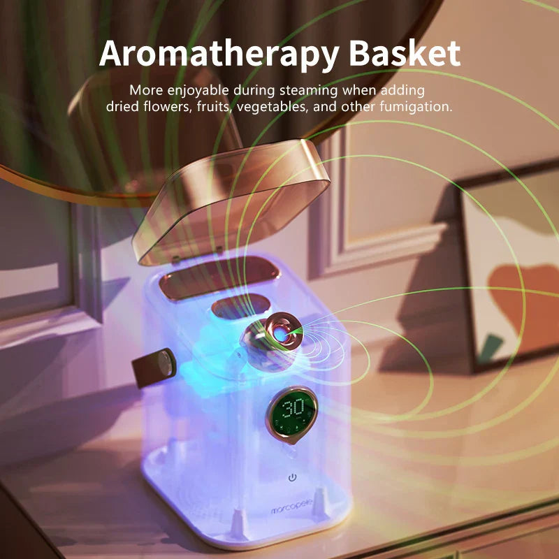 Nano Ionic Face Steamer Deep Clean Moisturizing Steaming