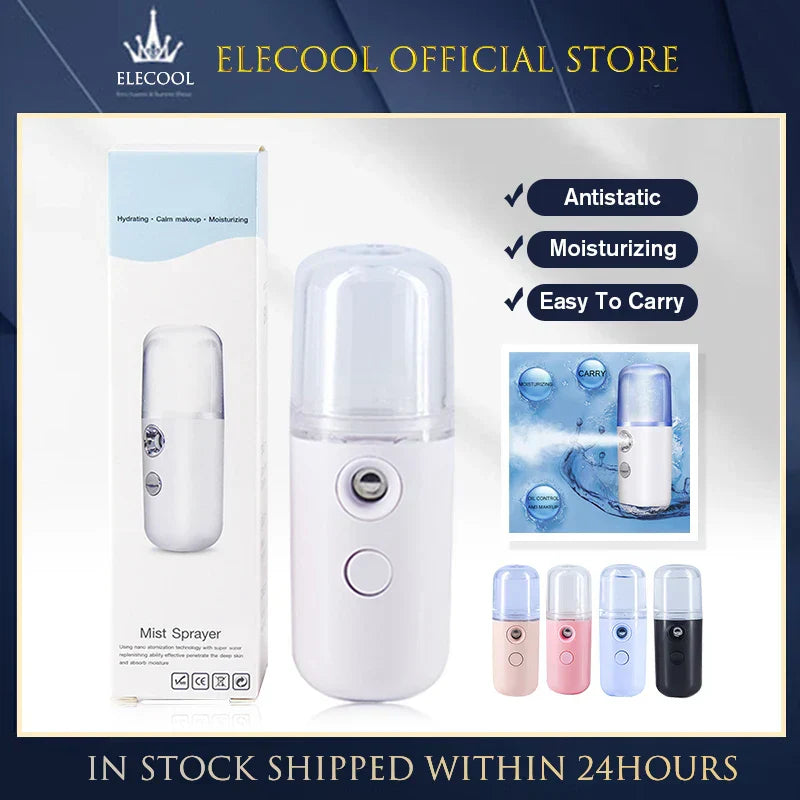 Nano Miste Moisturizing Sprayer Mini Portable Hydrating Nebulize
