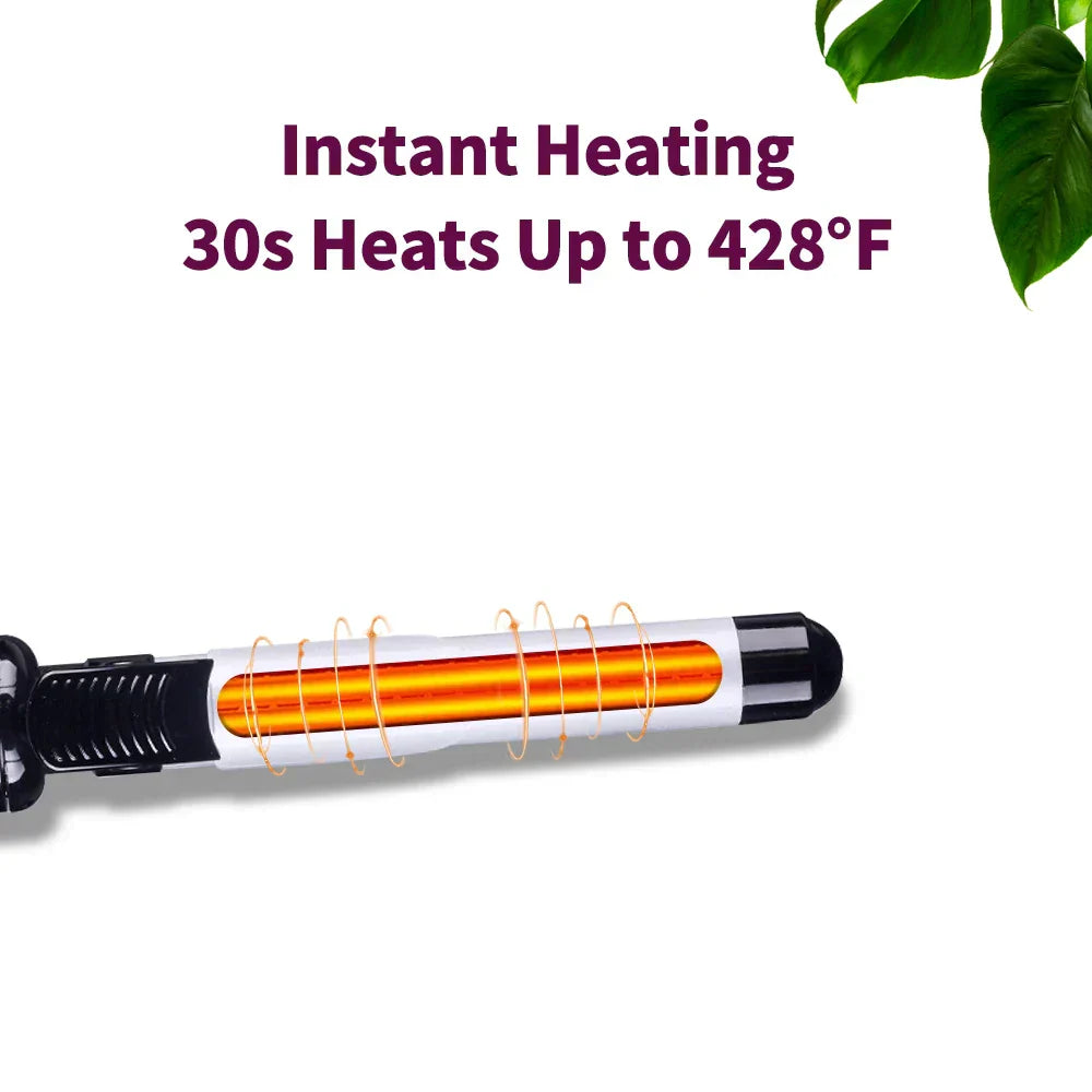 New Mm Ceramic Barrel Curling Iron Automatic Hair