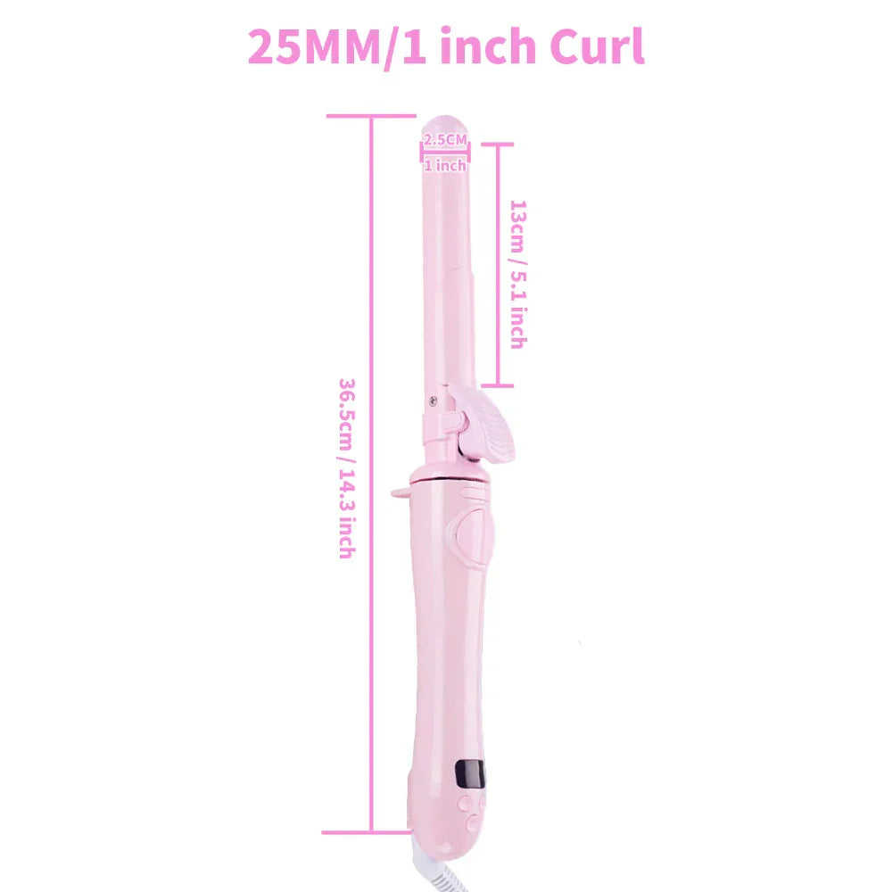 New Mm Ceramic Barrel Curling Iron Automatic Hair
