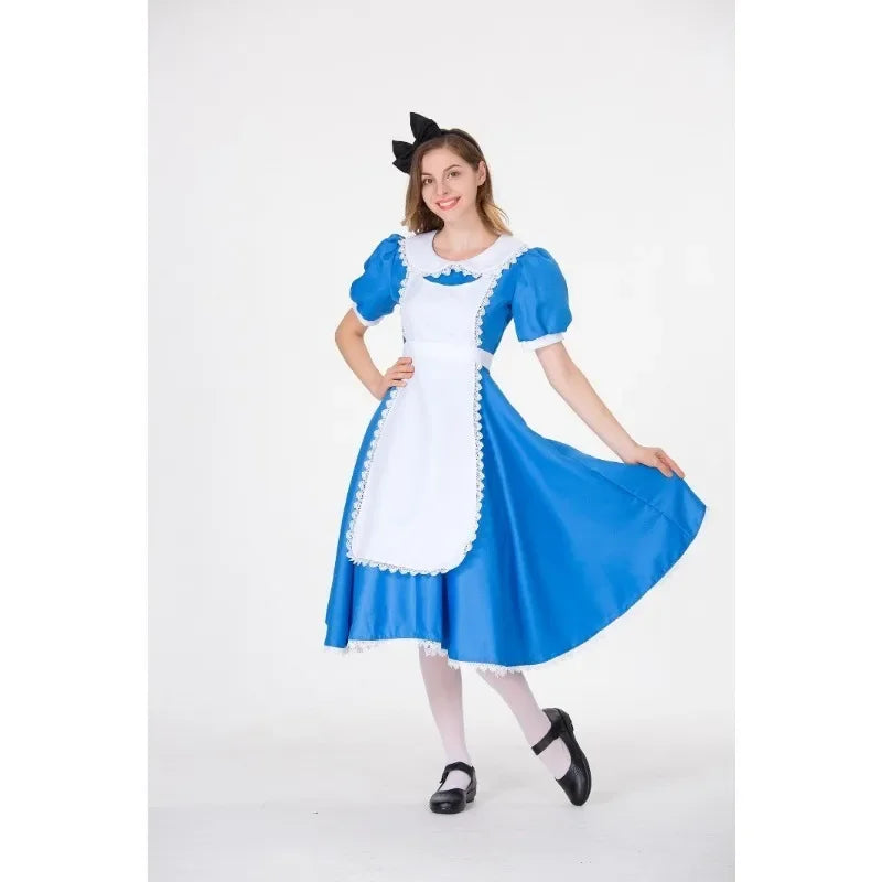 New Adult Alice In Wonderland Cosplay Japanese Anime