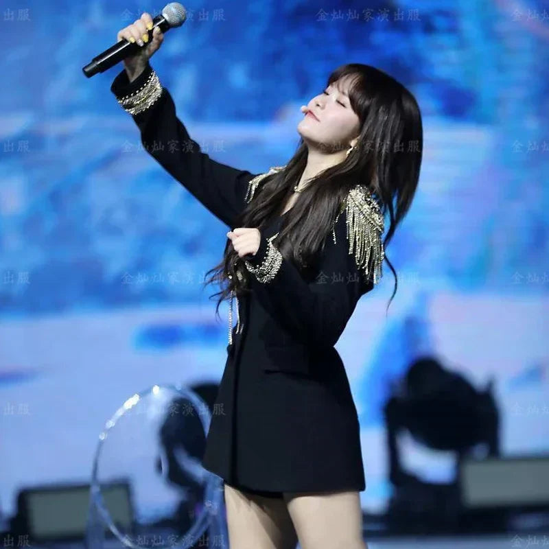 New Korean Girls Group Jazz Dance Costumes Hip