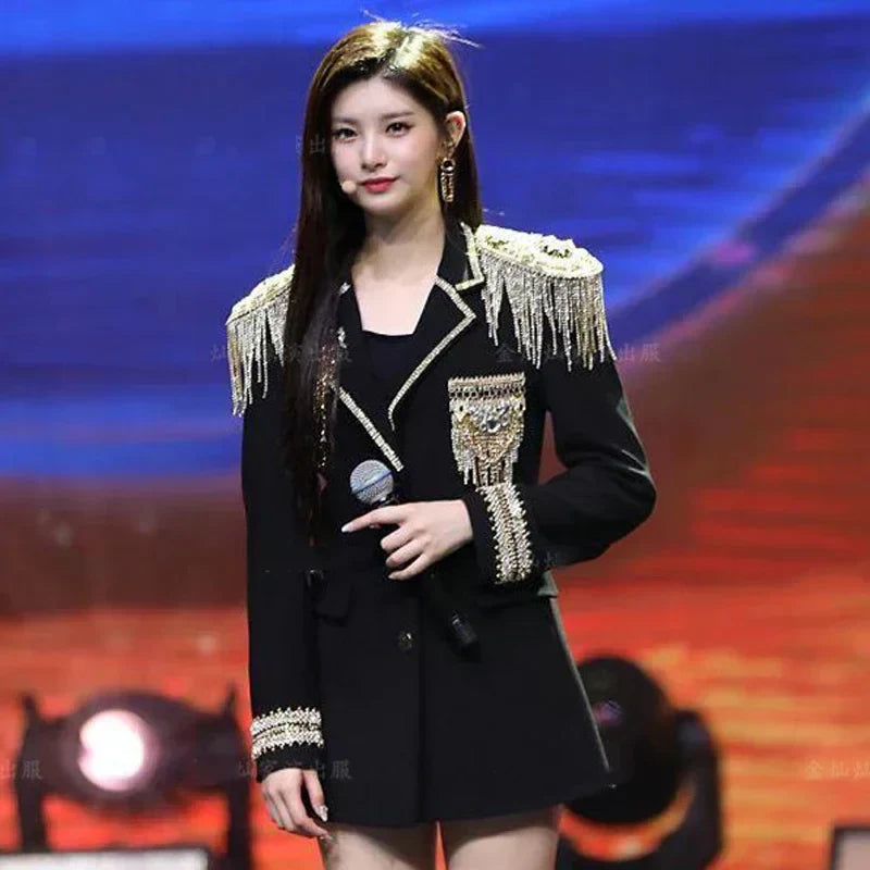 New Korean Girls Group Jazz Dance Costumes Hip