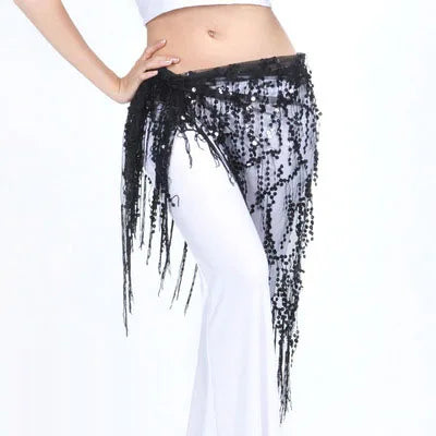 New Style Belly Dance Costumes Sequins Tassel Indian