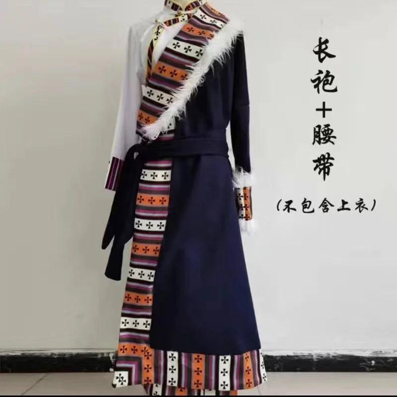 Noble Women' Tibetan Robes Tibetan Tourism Clothing Ethnic