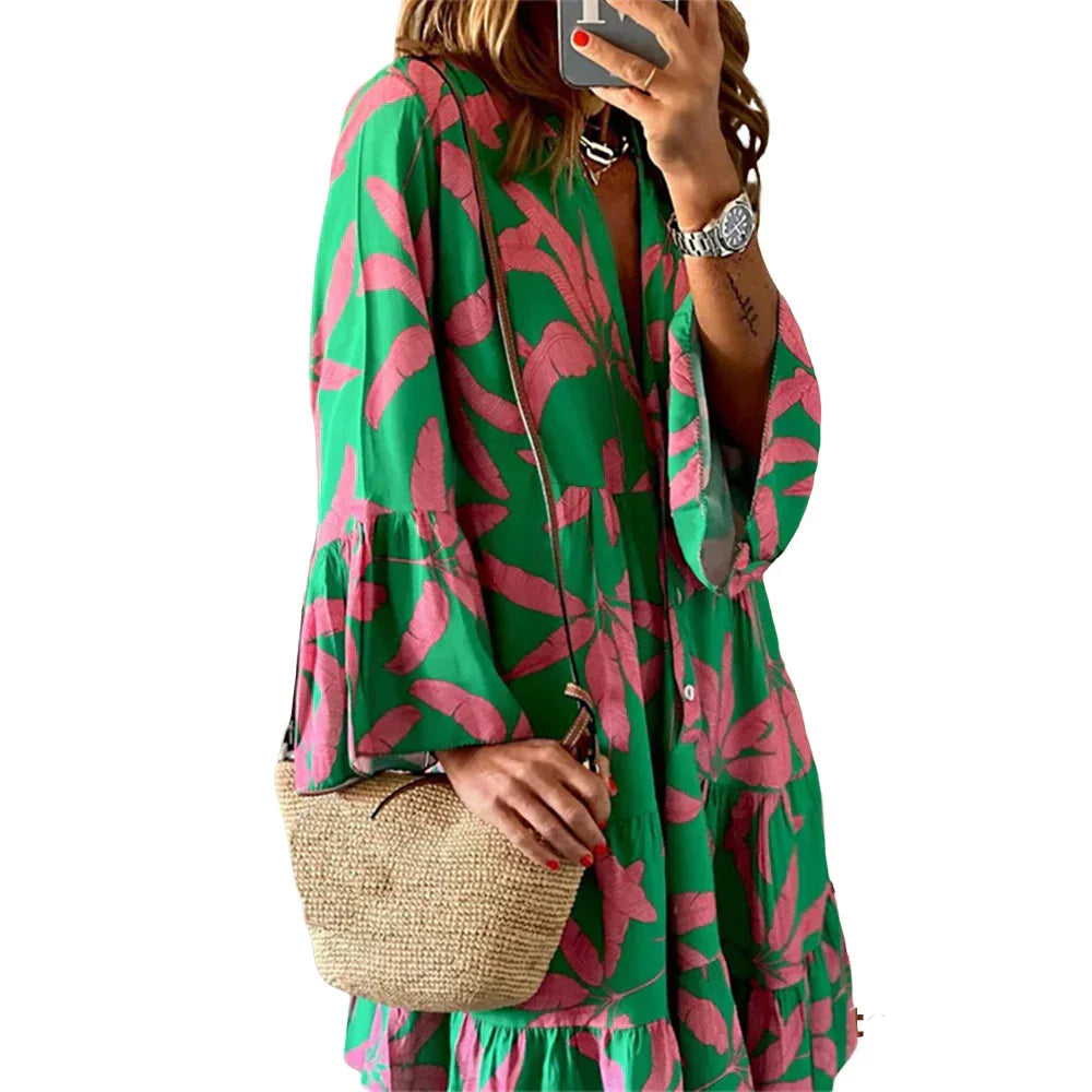 Oversized Dress For Women Clothing Summer Boho Beach