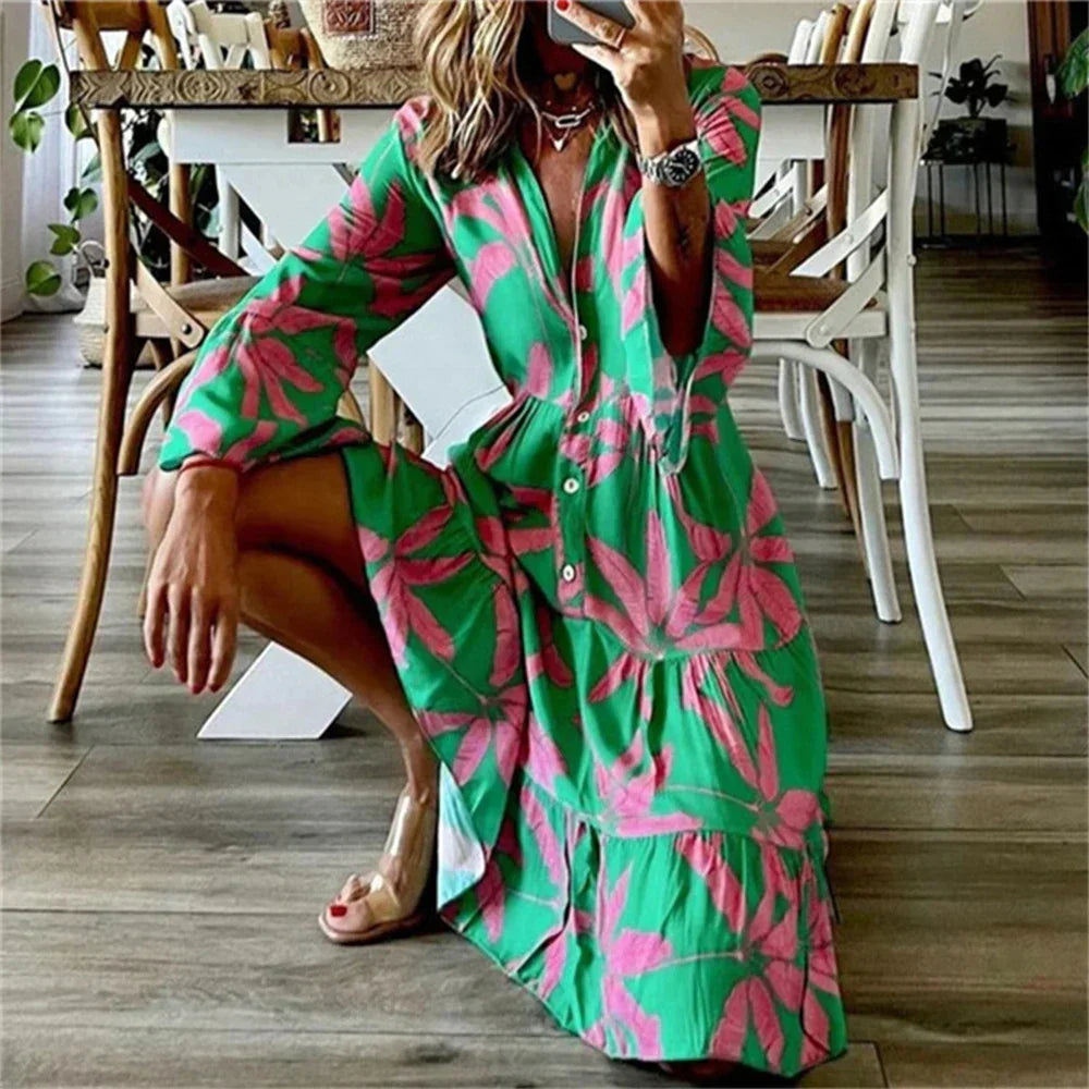 Oversized Dress For Women Clothing Summer Boho Beach