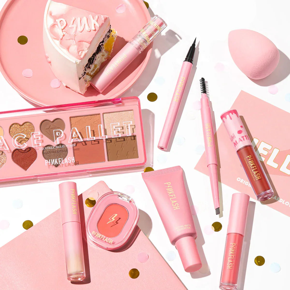 Pinkflash Anniversary Full Face Makeup Sets Liquid