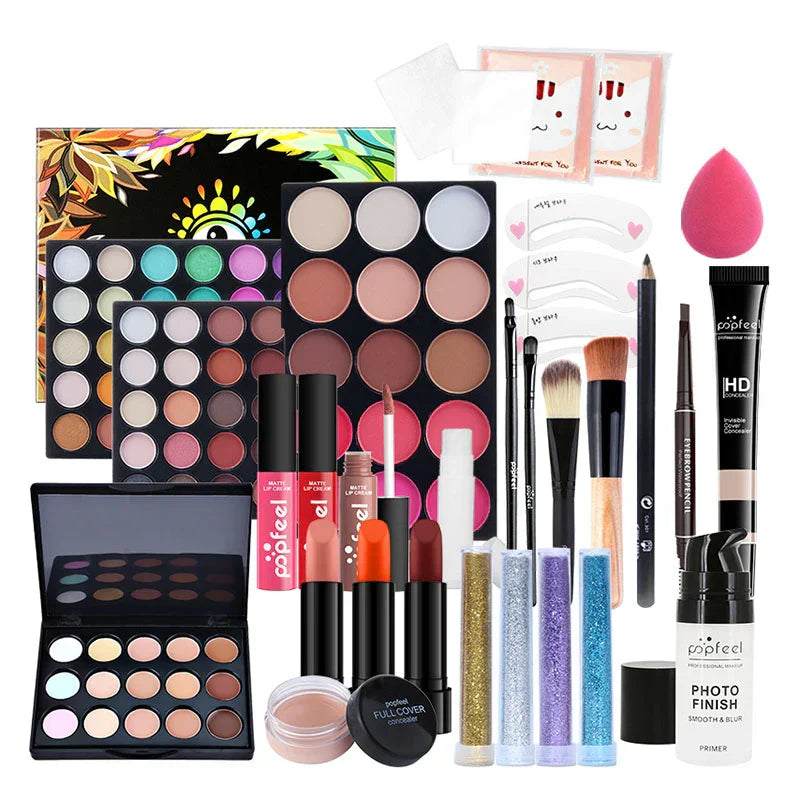Popfeel Makeup Kit All In One Full Facial