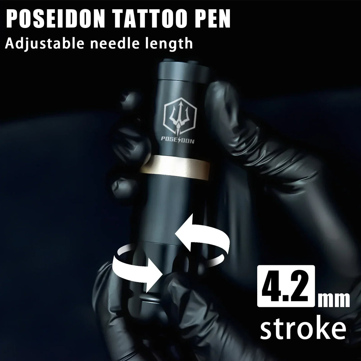 Poseidon Tattoo Machine Kit Tattoo Pen Kit With