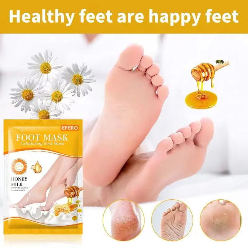 Pair Honey Foot Mask For Remove
