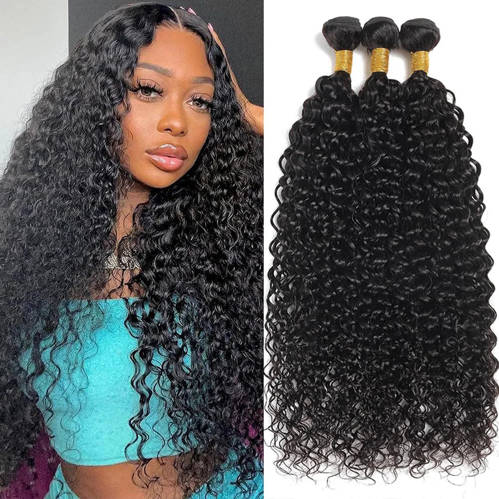 Yijimei Water Wave Bundles Human Hair - Brazilian