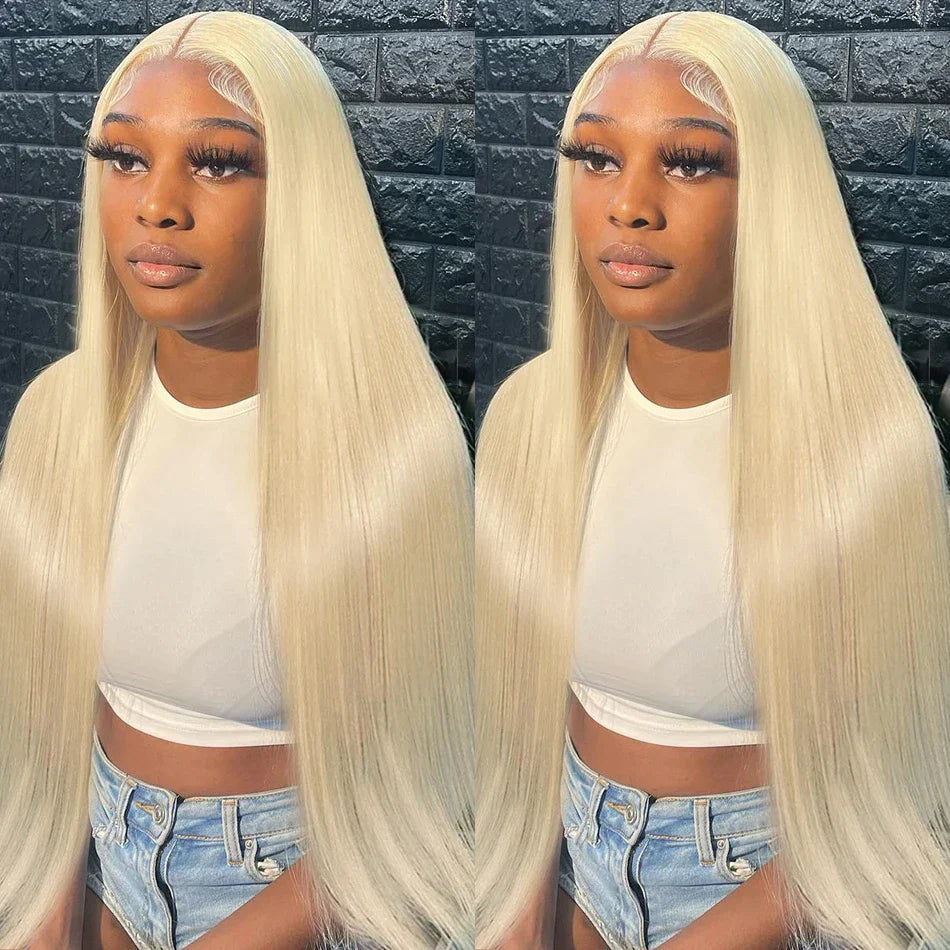 Density Blonde Straight 13X6 Hd Lace Frontal Wig