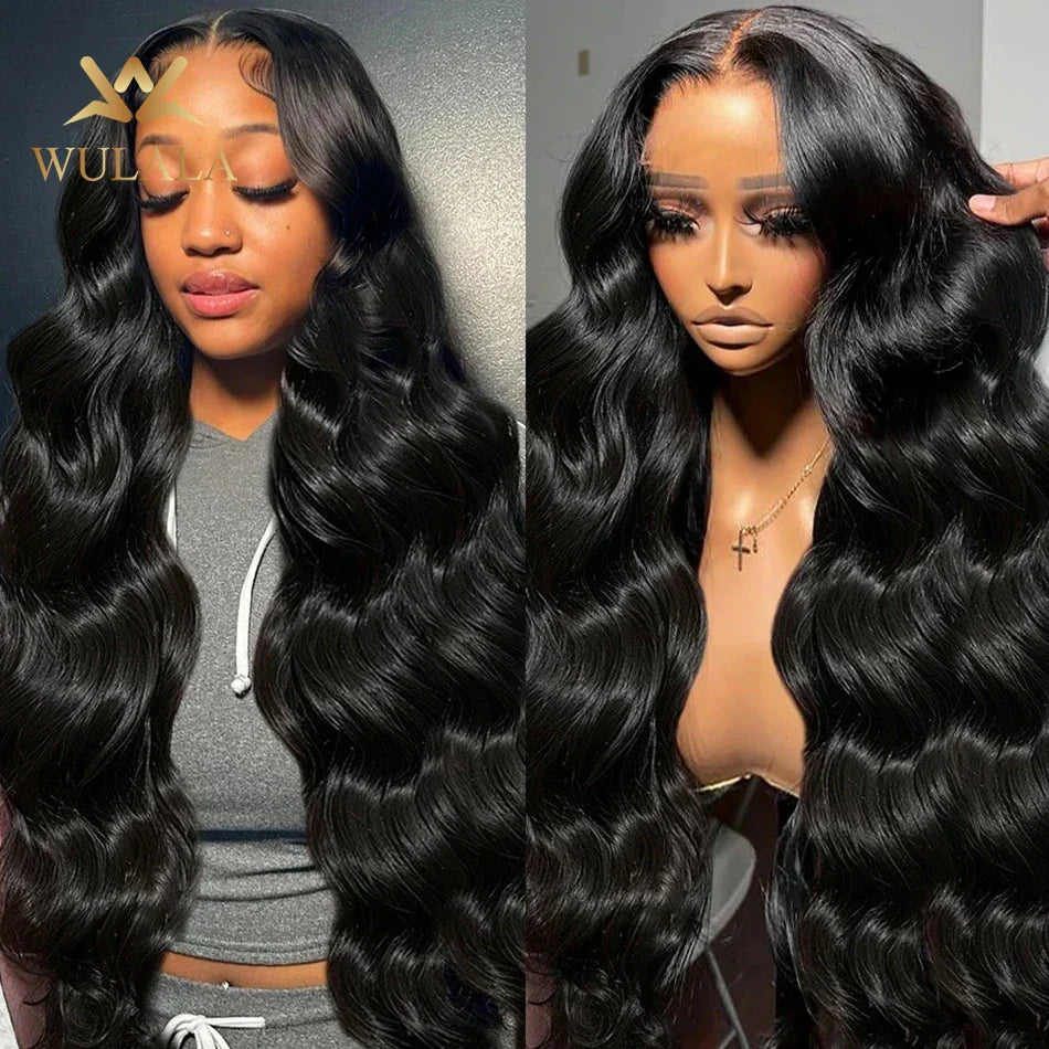 Hd Transparent Body Wave Lace Front Wig
