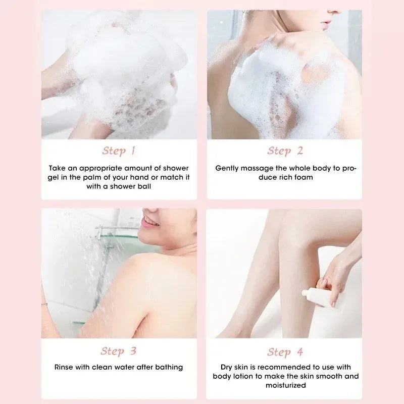 Niacinamide Long-Lasting Fragrance Whitening Body Wash Deep Cleaning