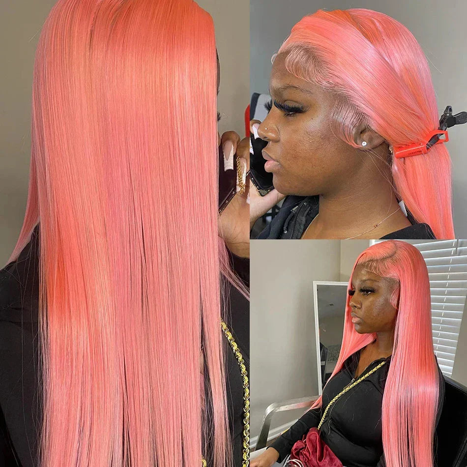 Hd Transparent Blonde Lace Frontal Wig