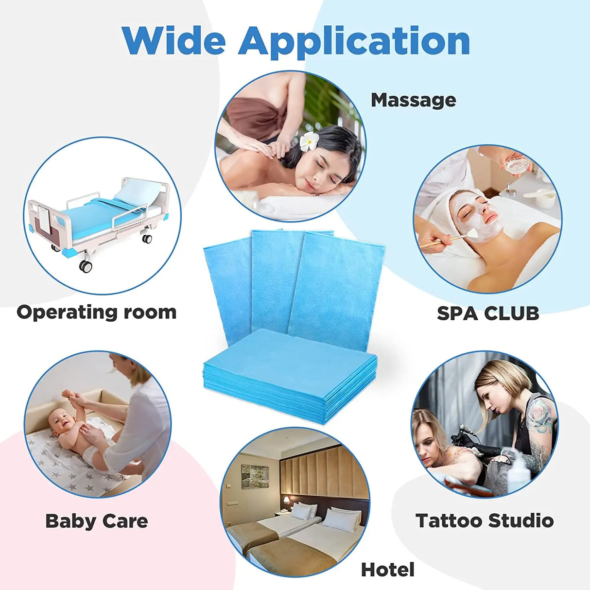 Tattoo Disposable Bed Sheets Spa Beauty Salon