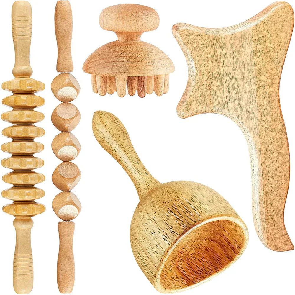 High Quality Smart Wood Therapy Tools Abdominal Massage