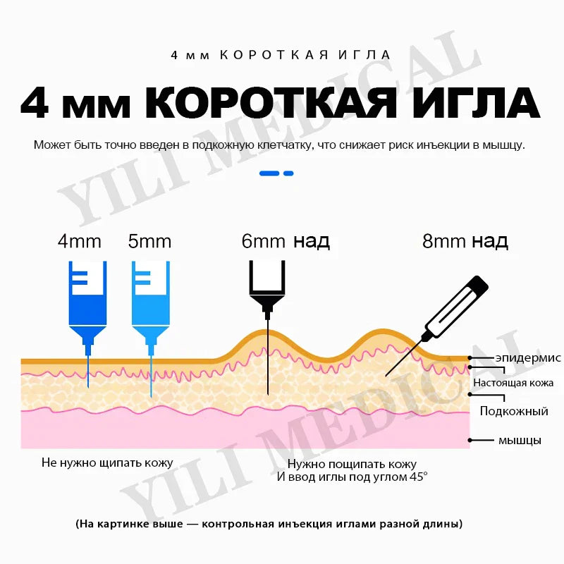 Painless Diabetic Syringes  Medical Diabetes Accessories