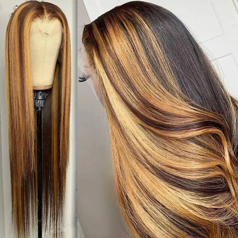 Tewjig Highlight Ombre Hair Lace Front