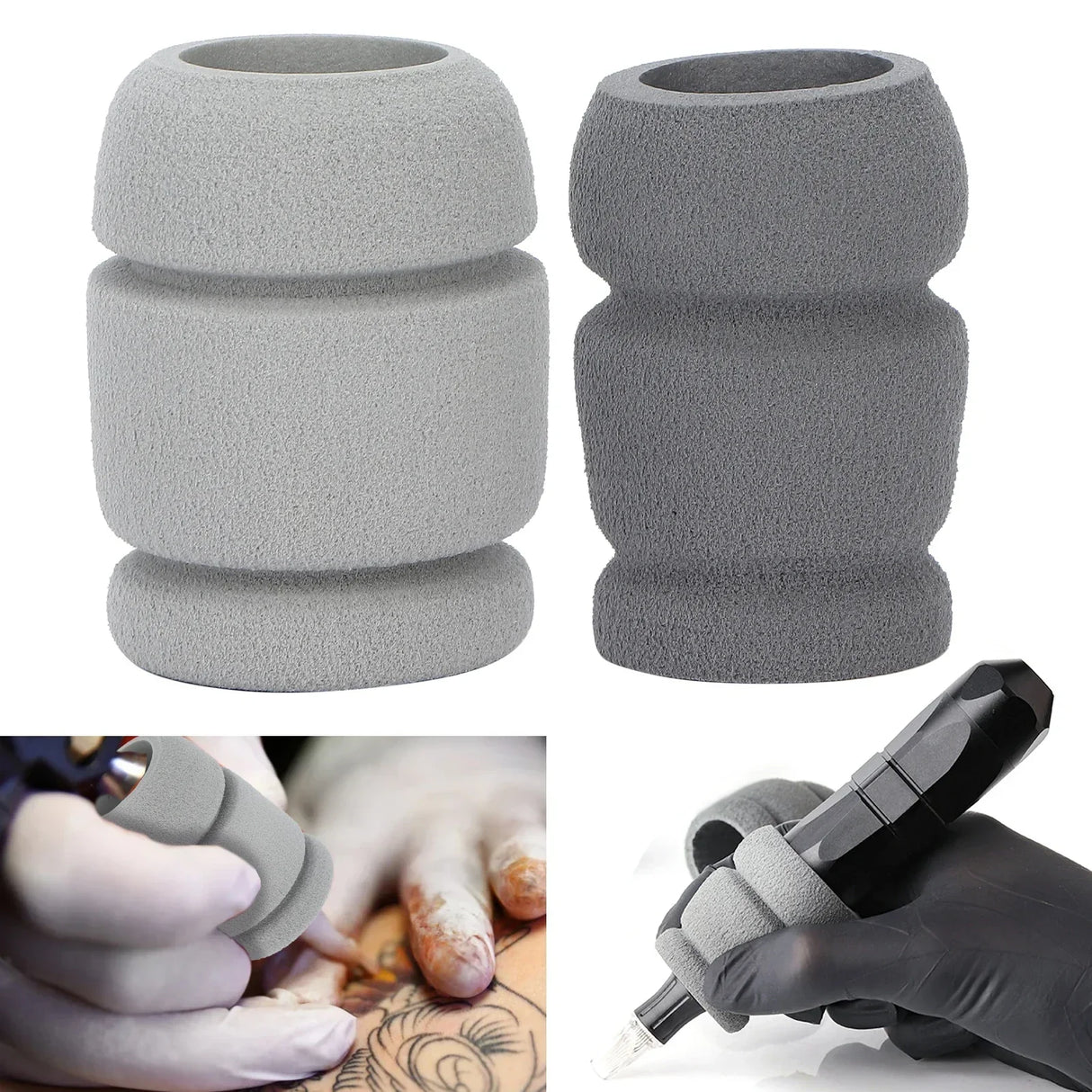 Sponge Tattoo Grip Cover Anti-Slip Shock-Absorbing Tattoo