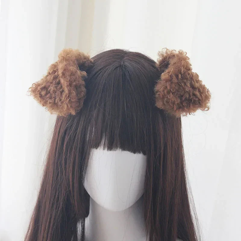 Handmade Teddy Dog Ears Simulated Animal Ear Lolita